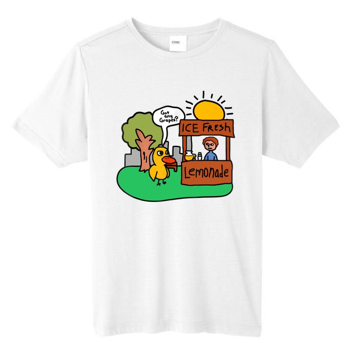 Ice Fresh Lemonade Got Any Grapes Duck Funny Gift Tall Fusion ChromaSoft Performance T-Shirt