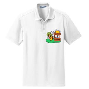 Ice Fresh Lemonade Got Any Grapes Duck Funny Gift Dry Zone Grid Polo