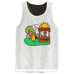 Ice Fresh Lemonade Got Any Grapes Duck Funny Gift Mesh Reversible Basketball Jersey Tank