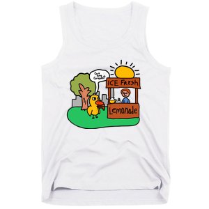 Ice Fresh Lemonade Got Any Grapes Duck Funny Gift Tank Top