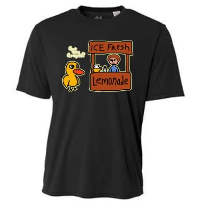 Ice Fresh Lemonade Duck Funny Got Any Grapes Love Gift Cooling Performance Crew T-Shirt