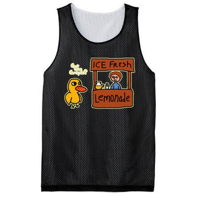 Ice Fresh Lemonade Duck Funny Got Any Grapes Love Gift Mesh Reversible Basketball Jersey Tank