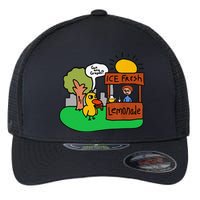Ice Fresh Lemonade Got Any Grapes Duck Funny Gift Flexfit Unipanel Trucker Cap