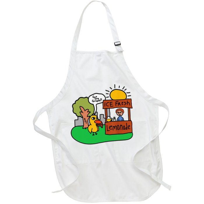 Ice Fresh Lemonade Got Any Grapes Duck Funny Gift Apron