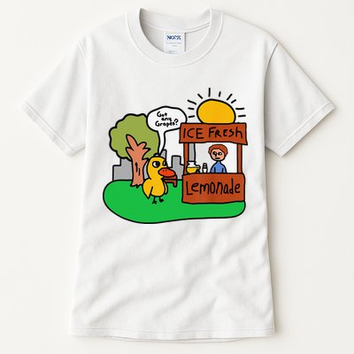 Ice Fresh Lemonade Got Any Grapes Duck Funny Gift Tall T-Shirt