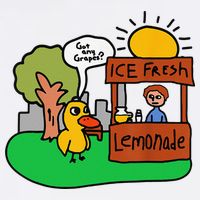 Ice Fresh Lemonade Got Any Grapes Duck Funny Gift Tall T-Shirt