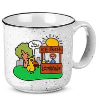 Ice Fresh Lemonade Got Any Grapes Duck Funny Gift 15oz Campfire Ceramic Mug
