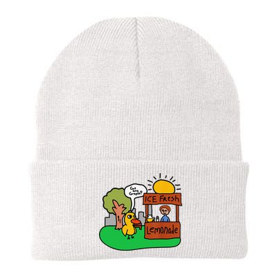 Ice Fresh Lemonade Got Any Grapes Duck Funny Gift Beanie