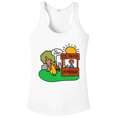 Ice Fresh Lemonade Got Any Grapes Duck Funny Gift Ladies PosiCharge Competitor Racerback Tank