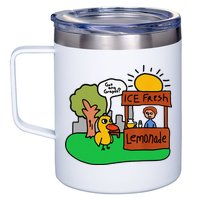 Ice Fresh Lemonade Got Any Grapes Duck Funny Gift 12oz Stainless Steel Coffee Mug