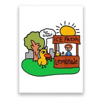 Ice Fresh Lemonade Got Any Grapes Duck Funny Gift Poster
