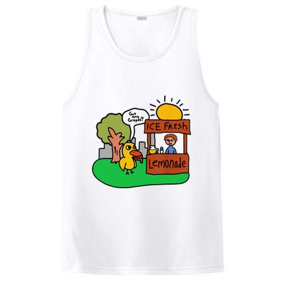 Ice Fresh Lemonade Got Any Grapes Duck Funny Gift PosiCharge Competitor Tank