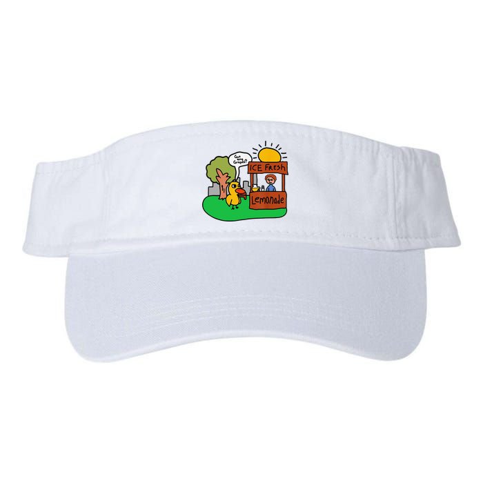 Ice Fresh Lemonade Got Any Grapes Duck Funny Gift Visor