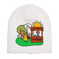 Ice Fresh Lemonade Got Any Grapes Duck Funny Gift Short Acrylic Beanie