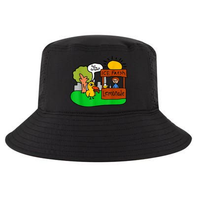 Ice Fresh Lemonade Got Any Grapes Duck Funny Gift Cool Comfort Performance Bucket Hat