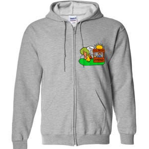 Ice Fresh Lemonade Got Any Grapes Duck Funny Gift Full Zip Hoodie