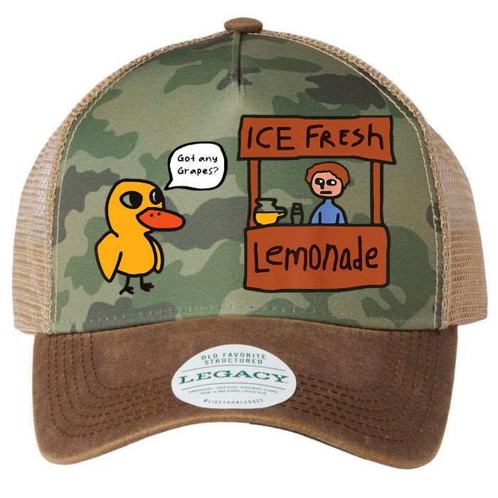 Ice Fresh Lemonade Got Any Grapes Duck Funny Ice Fresh Legacy Tie Dye Trucker Hat