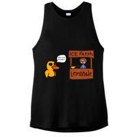 Ice Fresh Lemonade Got Any Grapes Duck Funny Ice Fresh Ladies PosiCharge Tri-Blend Wicking Tank