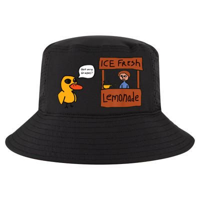 Ice Fresh Lemonade Got Any Grapes Duck Funny Ice Fresh Cool Comfort Performance Bucket Hat