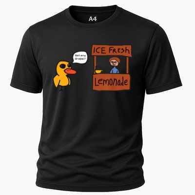 Ice Fresh Lemonade Got Any Grapes Duck Funny Ice Fresh Performance Shirt