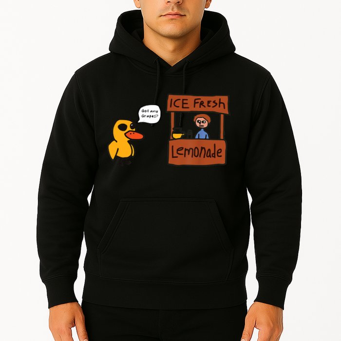 Ice Fresh Lemonade Got Any Grapes Duck Funny Ice Fresh Hoodie
