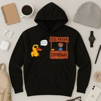 Ice Fresh Lemonade Got Any Grapes Duck Funny Ice Fresh Hoodie