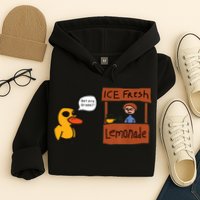 Ice Fresh Lemonade Got Any Grapes Duck Funny Ice Fresh Hoodie