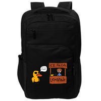 Ice Fresh Lemonade Got Any Grapes Duck Funny Ice Fresh Impact Tech Backpack