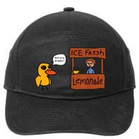 Ice Fresh Lemonade Got Any Grapes Duck Funny Ice Fresh 7-Panel Snapback Hat