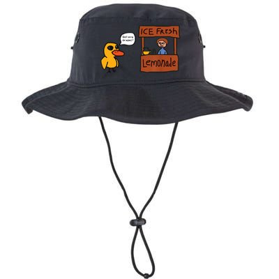 Ice Fresh Lemonade Got Any Grapes Duck Funny Ice Fresh Legacy Cool Fit Booney Bucket Hat