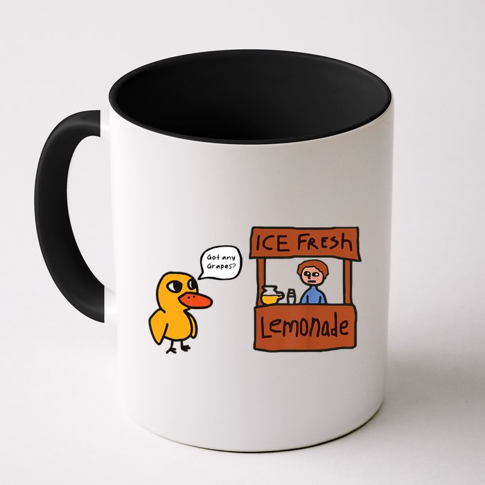 Ice Fresh Lemonade Got Any Grapes Duck Funny Ice Fresh Mug