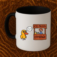 Ice Fresh Lemonade Got Any Grapes Duck Funny Ice Fresh Mug