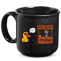 Ice Fresh Lemonade Got Any Grapes Duck Funny Ice Fresh 15oz Campfire Ceramic Mug