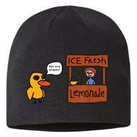 Ice Fresh Lemonade Got Any Grapes Duck Funny Ice Fresh Sustainable Beanie