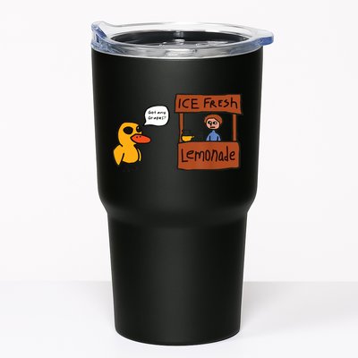 Ice Fresh Lemonade Got Any Grapes Duck Funny Ice Fresh Tumbler