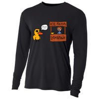 Ice Fresh Lemonade Got Any Grapes Duck Funny Ice Fresh Cooling Performance Long Sleeve Crew