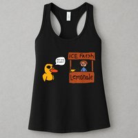 Ice Fresh Lemonade Got Any Grapes Duck Funny Ice Fresh Womens Tank Top