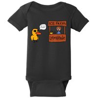 Ice Fresh Lemonade Got Any Grapes Duck Funny Ice Fresh Baby Bodysuit