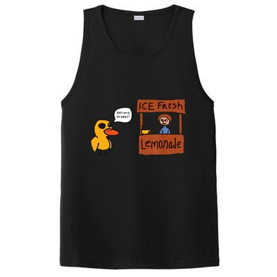 Ice Fresh Lemonade Got Any Grapes Duck Funny Ice Fresh PosiCharge Competitor Tank