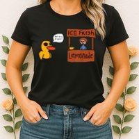Ice Fresh Lemonade Got Any Grapes Duck Funny Ice Fresh Womens T-Shirt