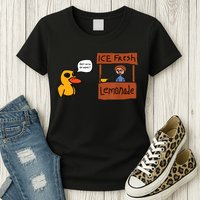 Ice Fresh Lemonade Got Any Grapes Duck Funny Ice Fresh Womens T-Shirt