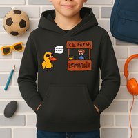 Ice Fresh Lemonade Got Any Grapes Duck Funny Ice Fresh Kids Hoodie