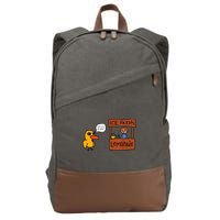 Ice Fresh Lemonade Got Any Grapes Duck Funny Ice Fresh Cotton Canvas Backpack