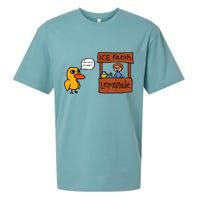 Ice Fresh Lemonade Got Any Grapes Duck Funny Ice Fresh Sueded Cloud Jersey T-Shirt