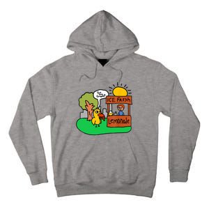 Ice Fresh Lemonade Got Any Grapes Duck Funny Gift Tall Hoodie