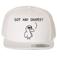 Ice Fresh Lemonade Duck Funny Got Any Grapes Love Gift Wool Snapback Cap