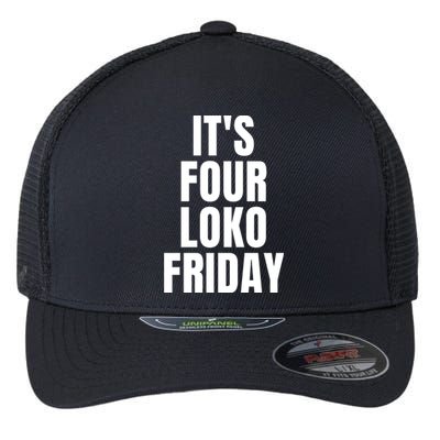 It’S Four Loko Friday And I Have A Gun Flexfit Unipanel Trucker Cap