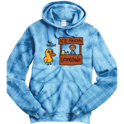 Ice Fresh Lemonade Got Any Grapes Duck Funny Ice Fresh Tie Dye Hoodie