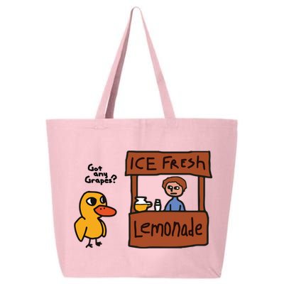 Ice Fresh Lemonade Got Any Grapes Duck Funny Ice Fresh 25L Jumbo Tote