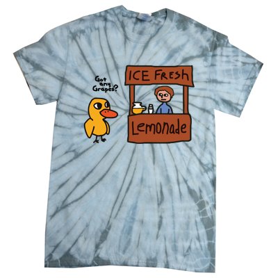 Ice Fresh Lemonade Got Any Grapes Duck Funny Ice Fresh Tie-Dye T-Shirt